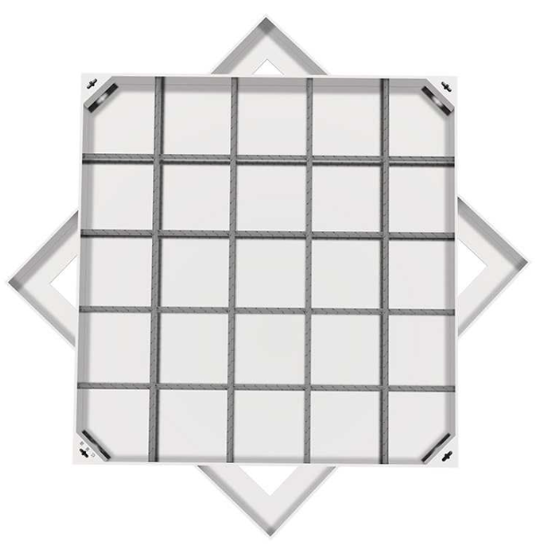 汇川不锈钢方井展示